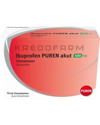 Ібупрофен гель, гранули, капсули, порошок, розчин, таблетки ● Ibuprofen