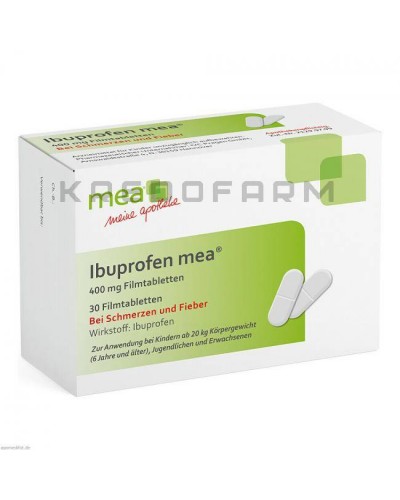 Ибупрофен гель, гранулы, капсулы, порошок, раствор, таблетки ● Ibuprofen