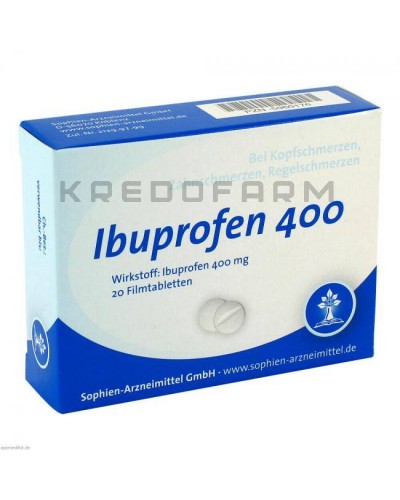 Ібупрофен гель, гранули, капсули, порошок, розчин, таблетки ● Ibuprofen