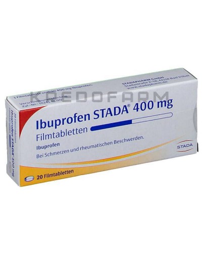 Ибупрофен гель, гранулы, капсулы, порошок, раствор, таблетки ● Ibuprofen