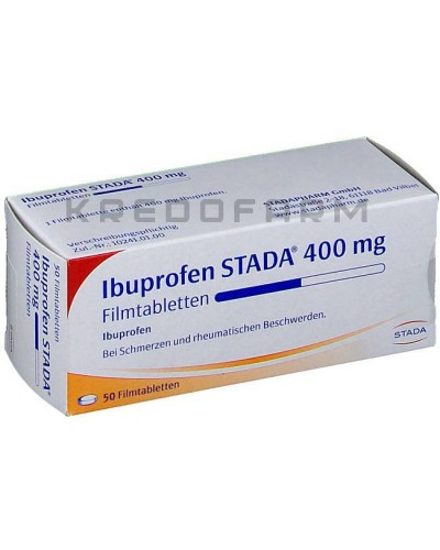 Ібупрофен гель, гранули, капсули, порошок, розчин, таблетки ● Ibuprofen