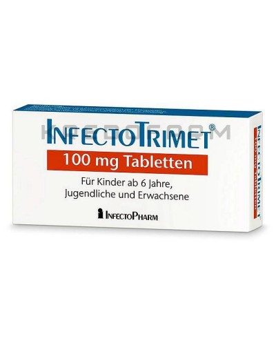 Інфектотримет суспензія, таблетки ● Infectotrimet