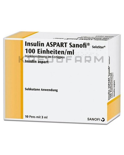 Инсулин Аспарт раствор ● Insulin Aspart