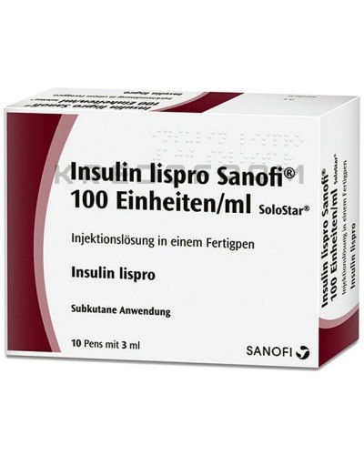 Інсулін Лізпро розчин ● Insulin Lispro