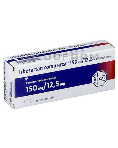 Ірбесартан таблетки ● Irbesartan