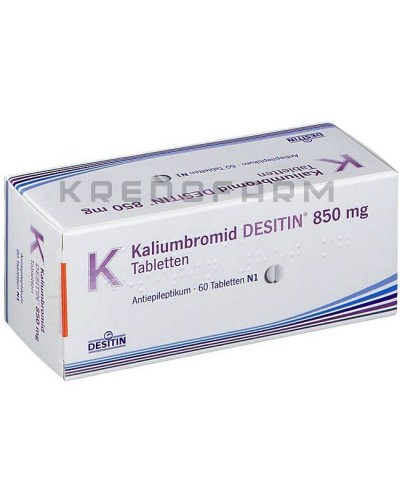 Каліумбромід Деситин таблетки ● Kaliumbromid Desitin