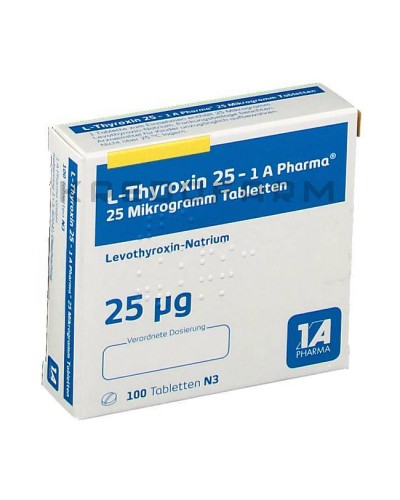 Л Тироксин краплі, розчин, таблетки ● L Thyroxin