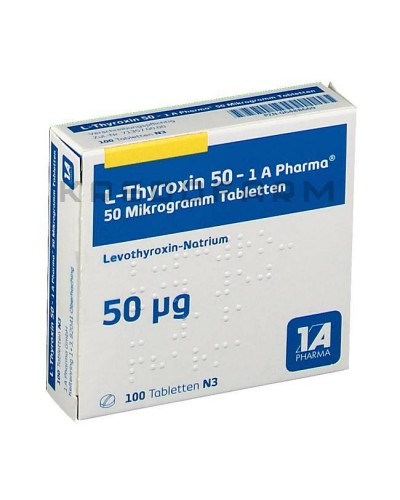 Л Тироксин капли, раствор, таблетки ● L Thyroxin