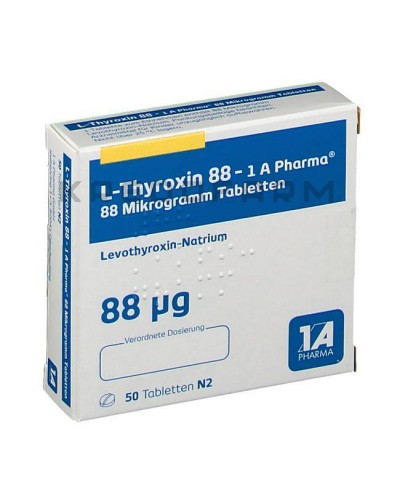 Л Тироксин краплі, розчин, таблетки ● L Thyroxin