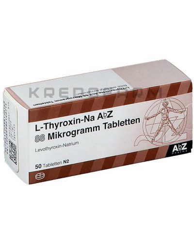 Л Тироксин краплі, розчин, таблетки ● L Thyroxin