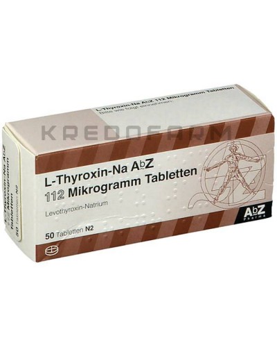 Л Тироксин краплі, розчин, таблетки ● L Thyroxin