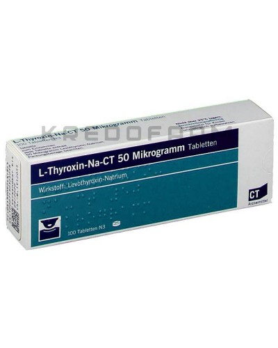 Л Тироксин краплі, розчин, таблетки ● L Thyroxin