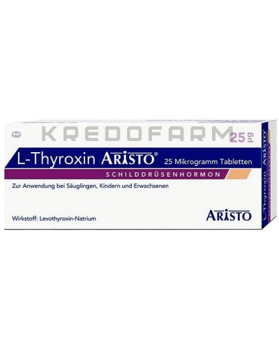 Л Тироксин краплі, розчин, таблетки ● L Thyroxin