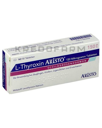 Л Тироксин краплі, розчин, таблетки ● L Thyroxin