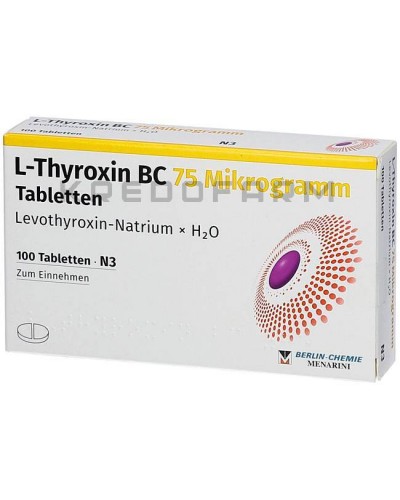 Л Тироксин краплі, розчин, таблетки ● L Thyroxin