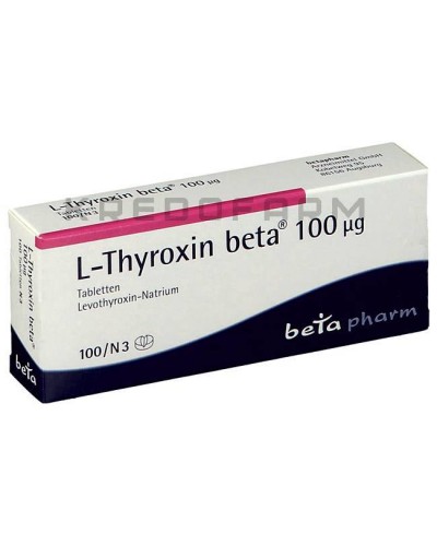 Л Тироксин краплі, розчин, таблетки ● L Thyroxin