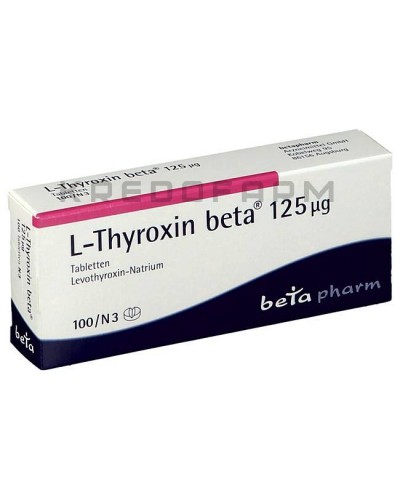 Л Тироксин краплі, розчин, таблетки ● L Thyroxin