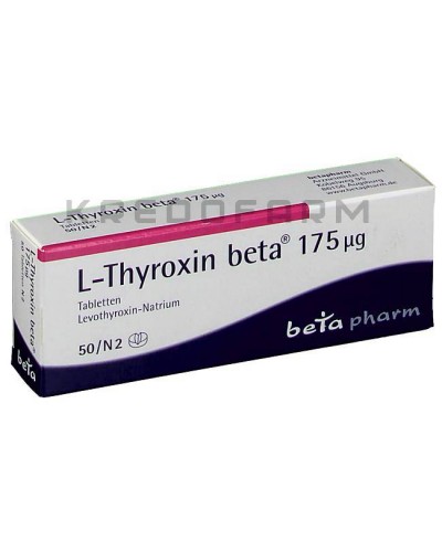 Л Тироксин капли, раствор, таблетки ● L Thyroxin