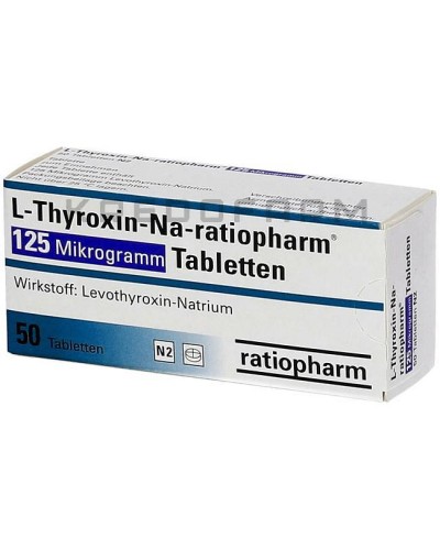 Л Тироксин краплі, розчин, таблетки ● L Thyroxin