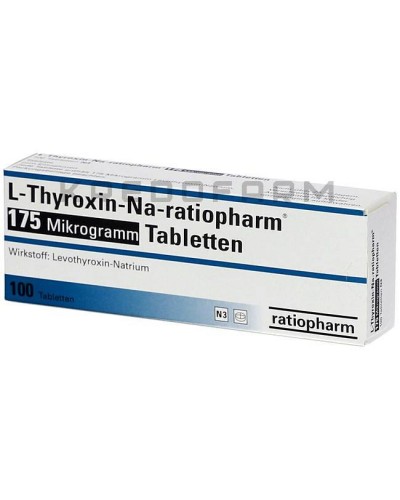 Л Тироксин краплі, розчин, таблетки ● L Thyroxin