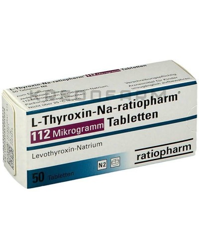 Л Тироксин краплі, розчин, таблетки ● L Thyroxin