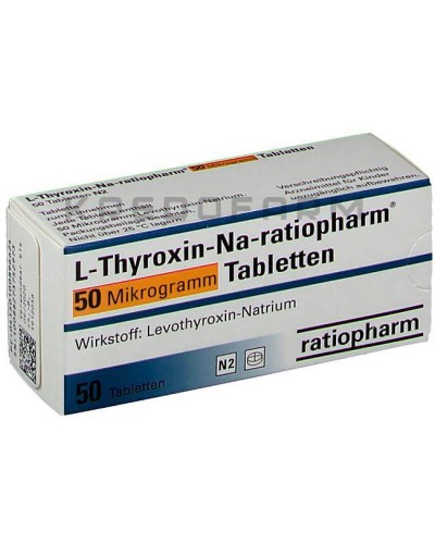 Л Тироксин капли, раствор, таблетки ● L Thyroxin