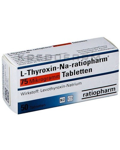 Л Тироксин краплі, розчин, таблетки ● L Thyroxin