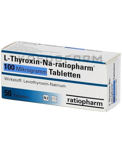 Л Тироксин краплі, розчин, таблетки ● L Thyroxin