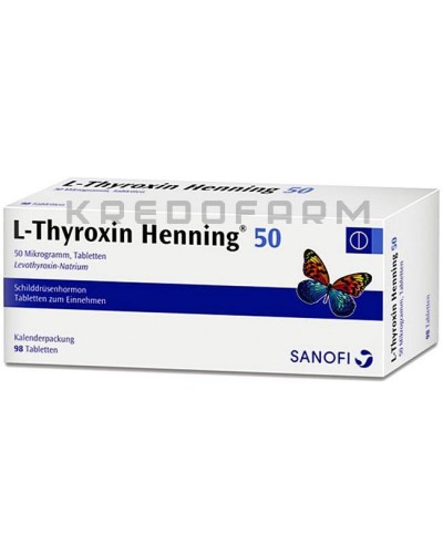 Л Тироксин краплі, розчин, таблетки ● L Thyroxin