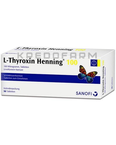 Л Тироксин краплі, розчин, таблетки ● L Thyroxin