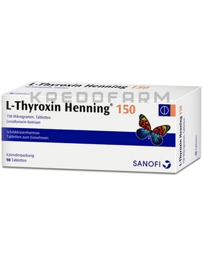 Л Тироксин капли, раствор, таблетки ● L Thyroxin