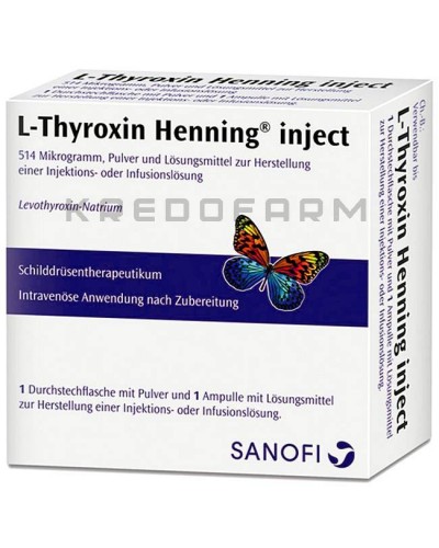 Л Тироксин краплі, розчин, таблетки ● L Thyroxin