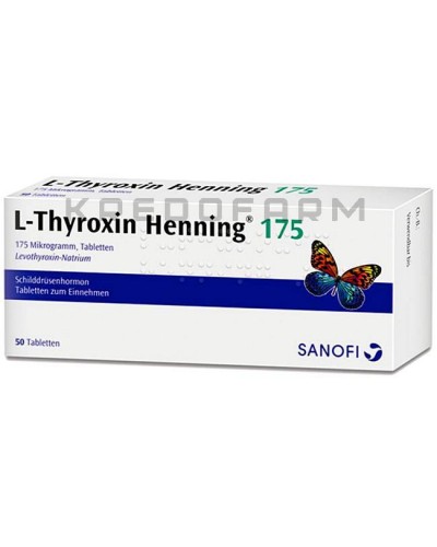 Л Тироксин капли, раствор, таблетки ● L Thyroxin