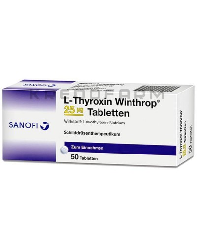 Л Тироксин краплі, розчин, таблетки ● L Thyroxin