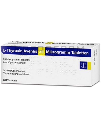 Л Тироксин краплі, розчин, таблетки ● L Thyroxin