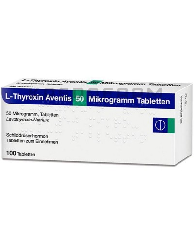 Л Тироксин капли, раствор, таблетки ● L Thyroxin