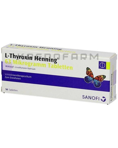 Л Тироксин капли, раствор, таблетки ● L Thyroxin