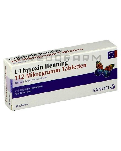 Л Тироксин краплі, розчин, таблетки ● L Thyroxin