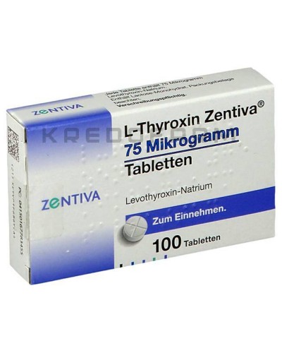 Л Тироксин капли, раствор, таблетки ● L Thyroxin