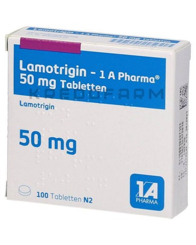 Ламотриджин таблетки ● Lamotrigin