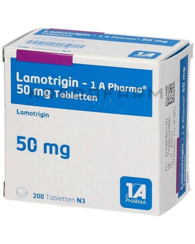 Ламотриджин таблетки ● Lamotrigin