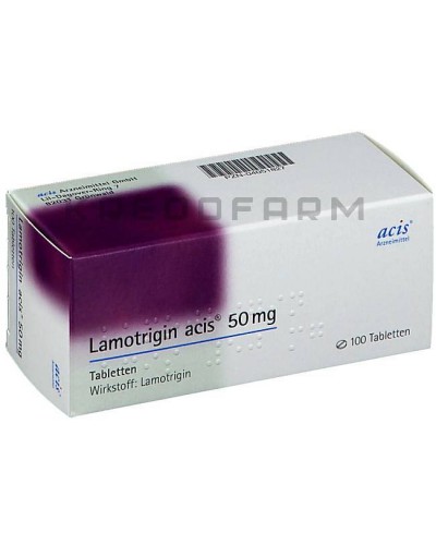 Ламотриджин таблетки ● Lamotrigin