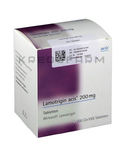 Ламотриджин таблетки ● Lamotrigin