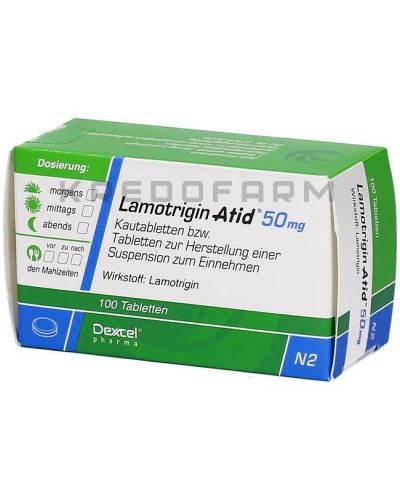 Ламотриджин таблетки ● Lamotrigin