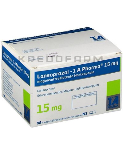 Лансопразол капсулы ● Lansoprazol