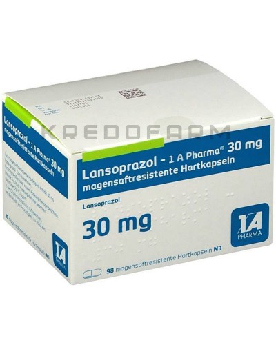 Лансопразол капсули ● Lansoprazol