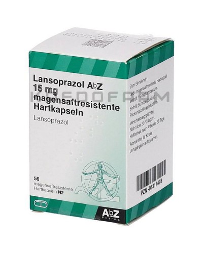 Лансопразол капсули ● Lansoprazol