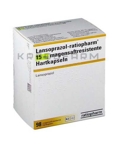 Лансопразол капсули ● Lansoprazol