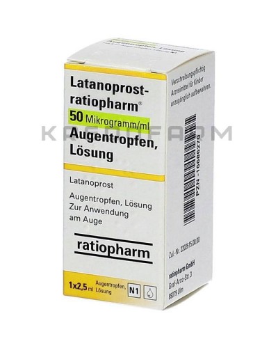 Латанопрост капли ● Latanoprost