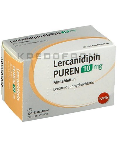 Лерканидипин таблетки ● Lercanidipin